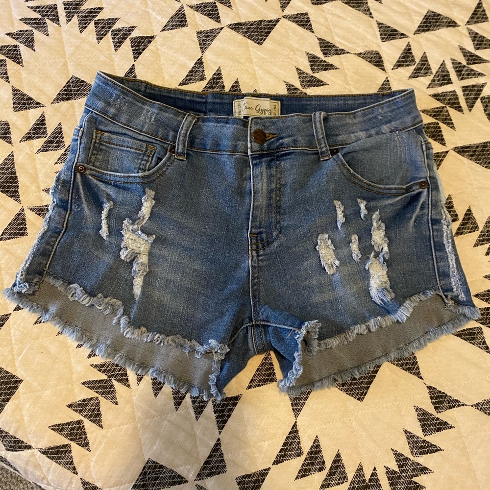 Mid-Rise Denim Shorts Size 7